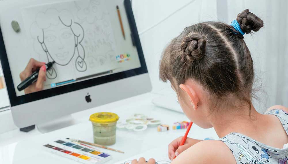 Онлайн-уроки рисования и их плюсы
