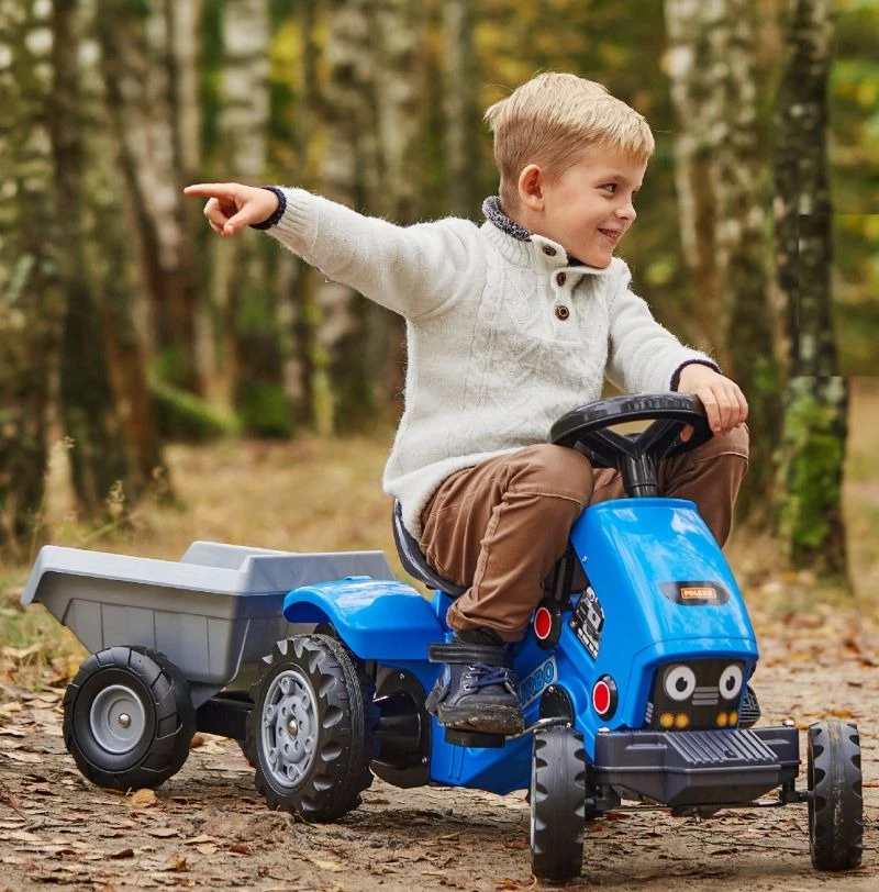 Насколько безопасен детский трактор?
